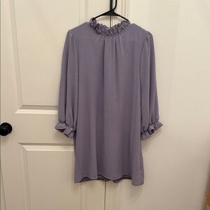 Entro Lavender Ruffle Dress